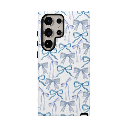 Blue Bows Samsung Galaxy Case