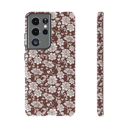 Lacey in Black Coffee Samsung Galaxy Case