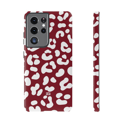 Cheetah Girl in Red Wine Samsung Galaxy Case