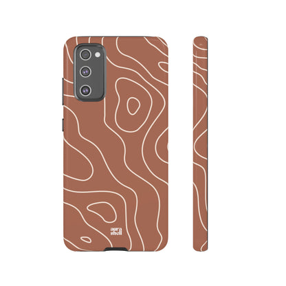 Minimalist in Terracotta Samsung Galaxy Case