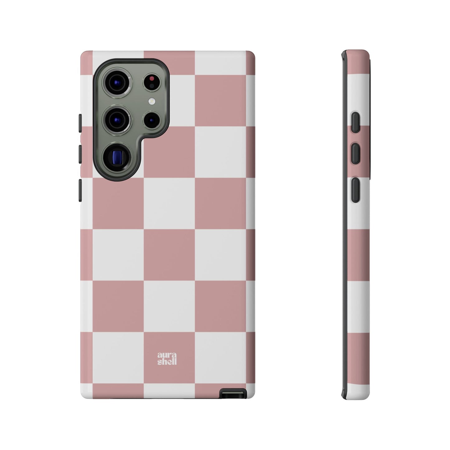 Checkers in Blush Samsung Galaxy Case