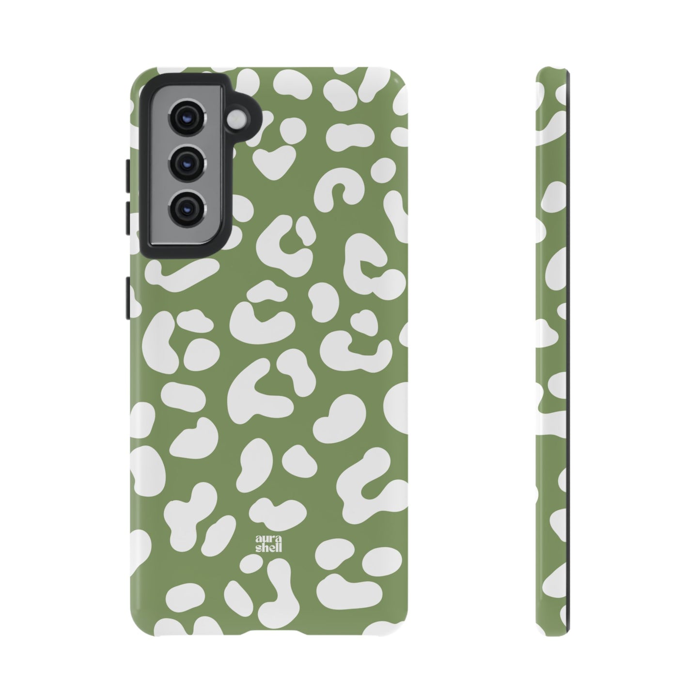 Cheetah Girl in Matcha Samsung Galaxy Case