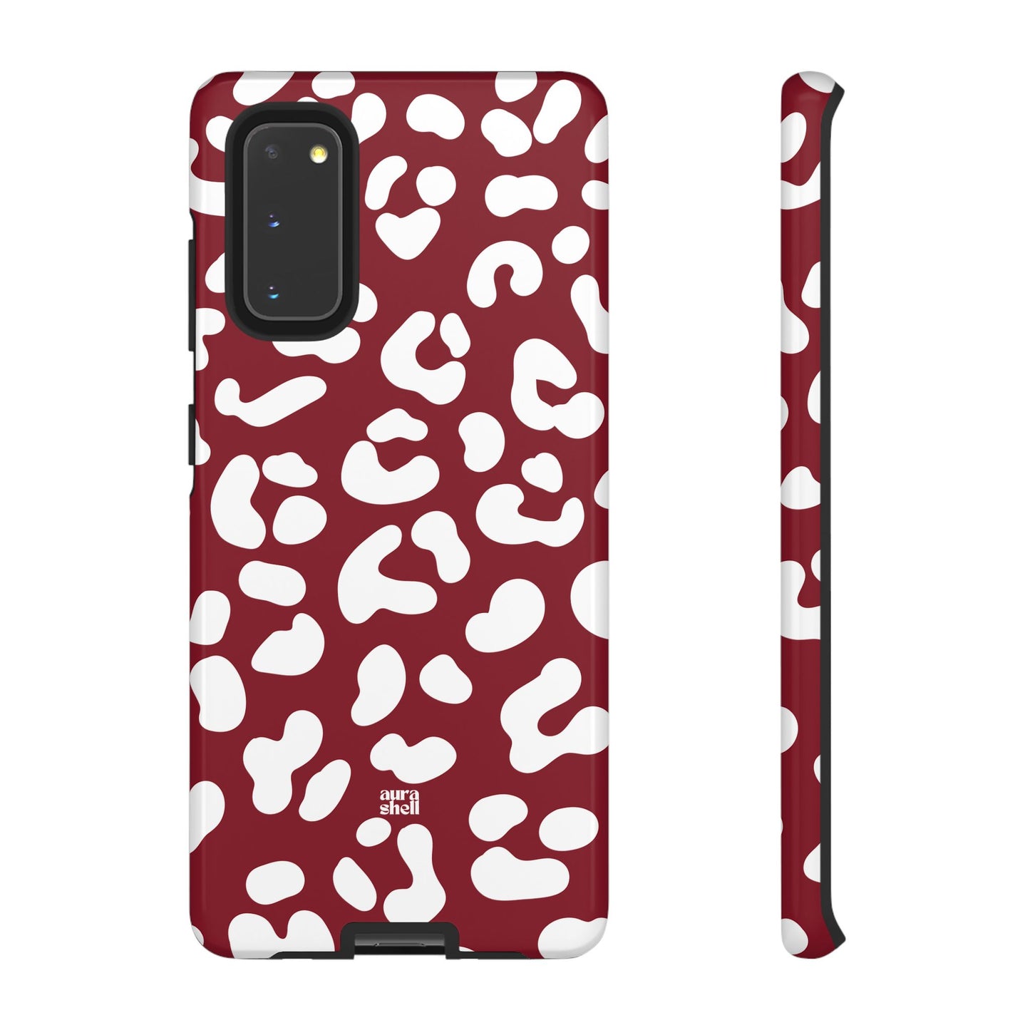 Cheetah Girl in Red Wine Samsung Galaxy Case