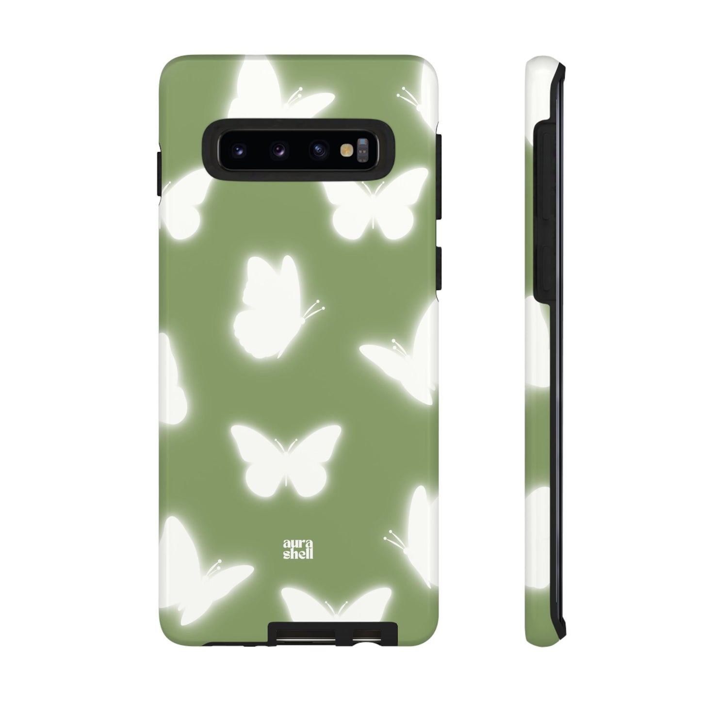 Butterflies in Matcha Samsung Galaxy Case