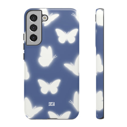 Butterflies in Denim Samsung Galaxy Case