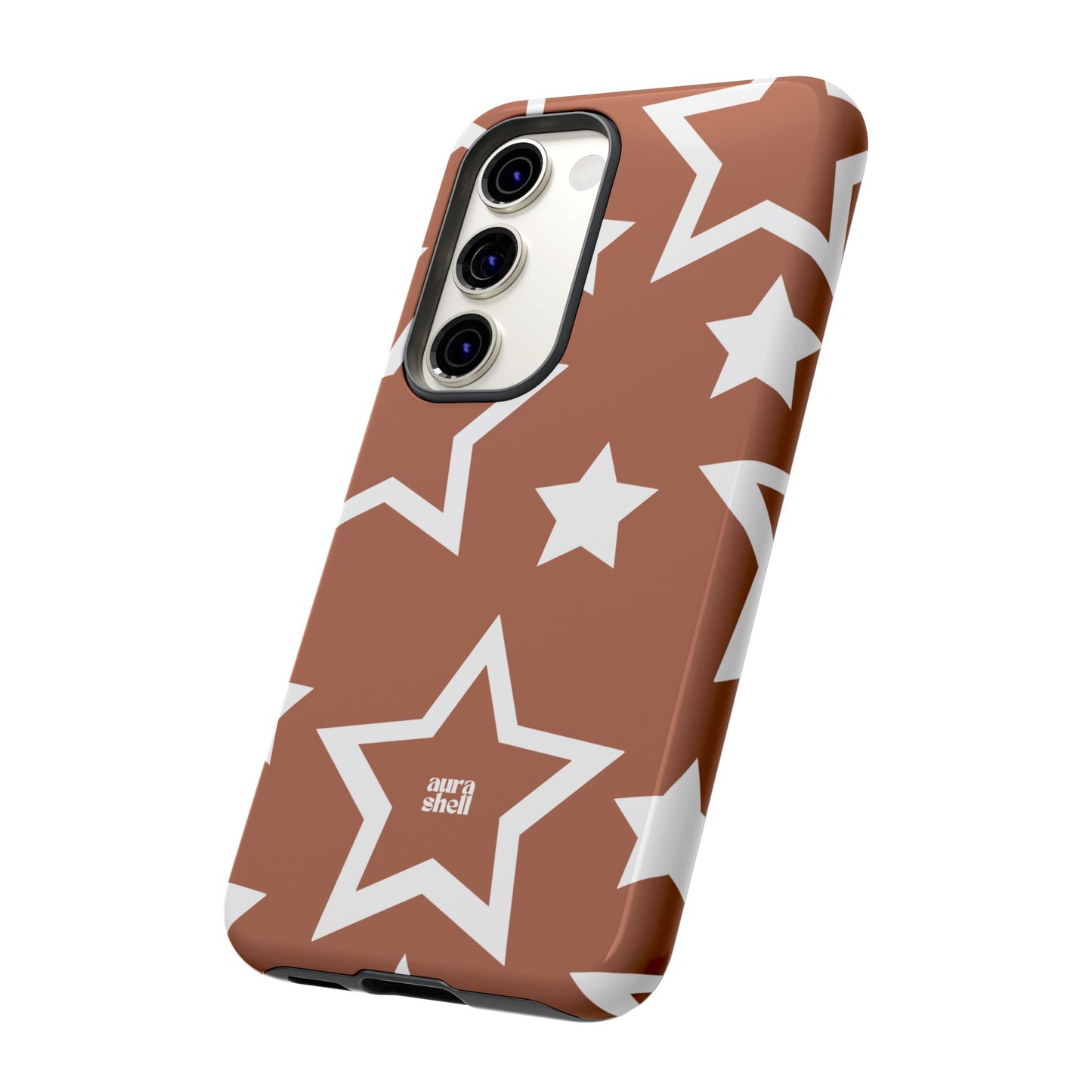 Stars in Terracotta Samsung Galaxy Case