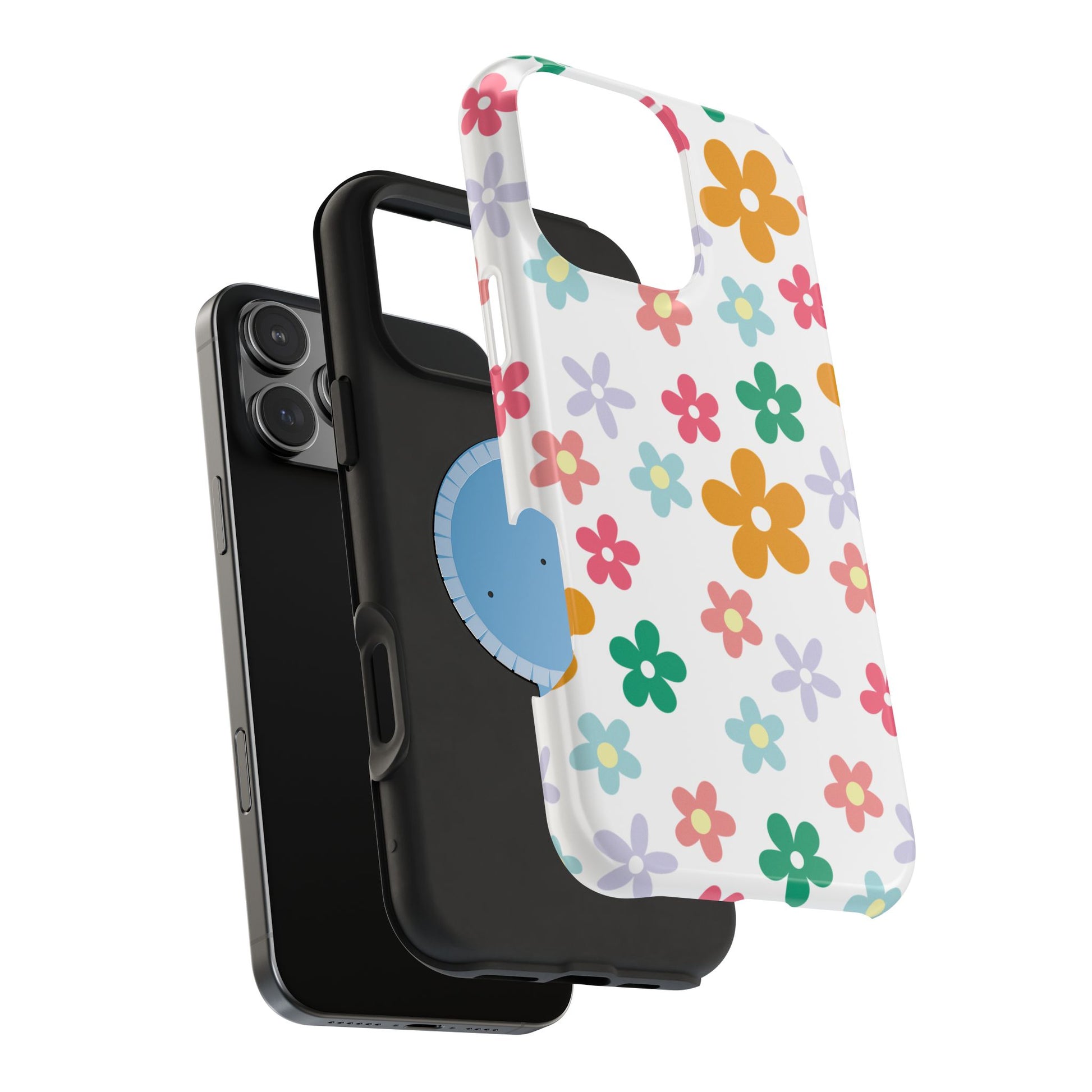 Shop Aura Shell Dual Layer Protective Cute Glossy Finish iPhone Case