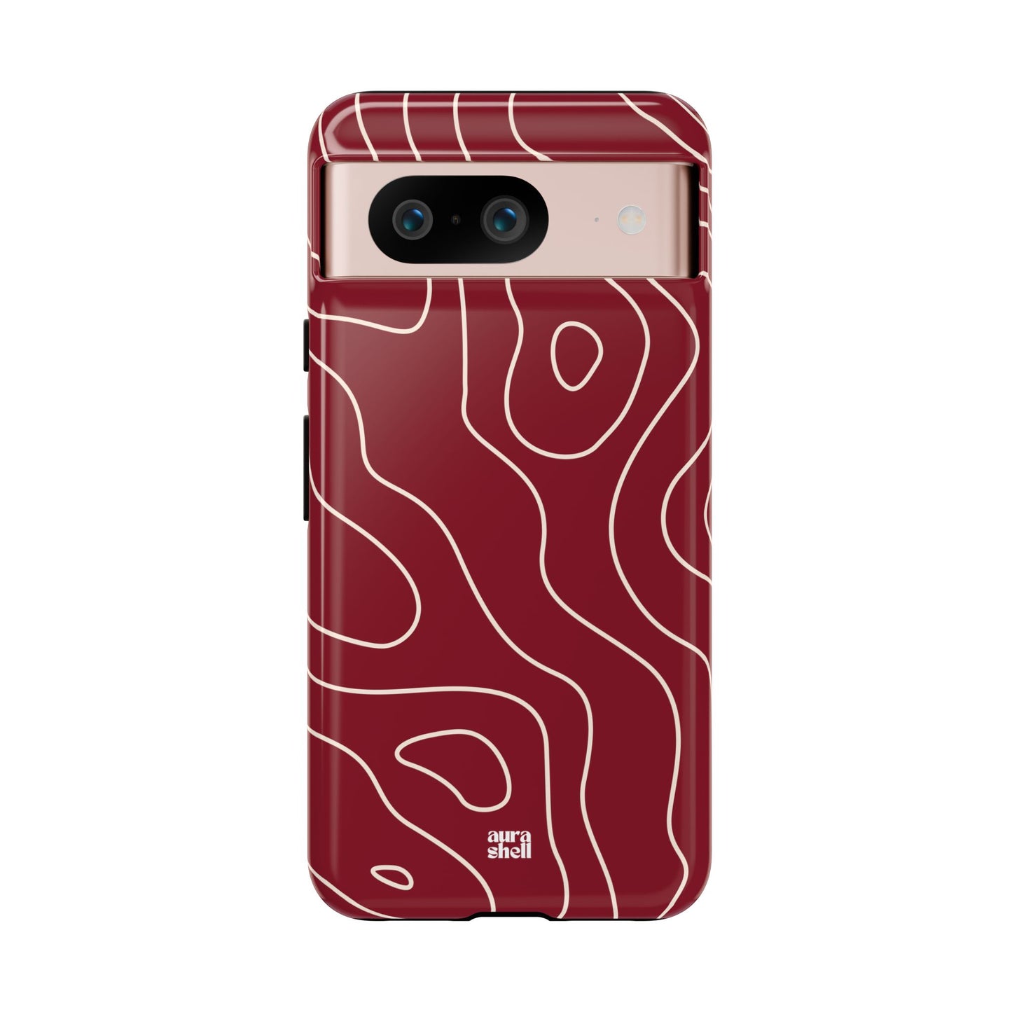 Minimalist in Red Wine Google Pixel Case