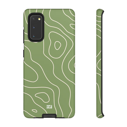 Minimalist in Matcha Samsung Galaxy Case