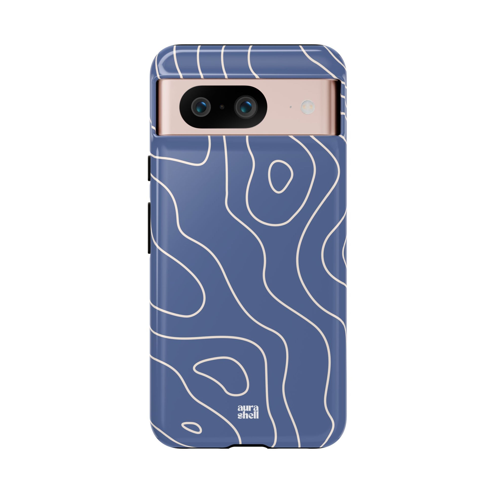 Minimalist in Denim Google Pixel Case - Aura Shell