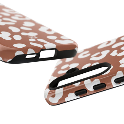 Cheetah Girl in Terracotta Samsung Galaxy Case