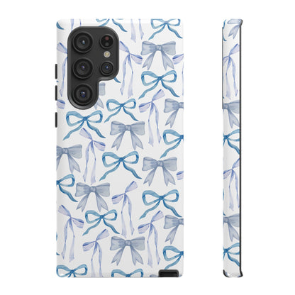 Blue Bows Samsung Galaxy Case