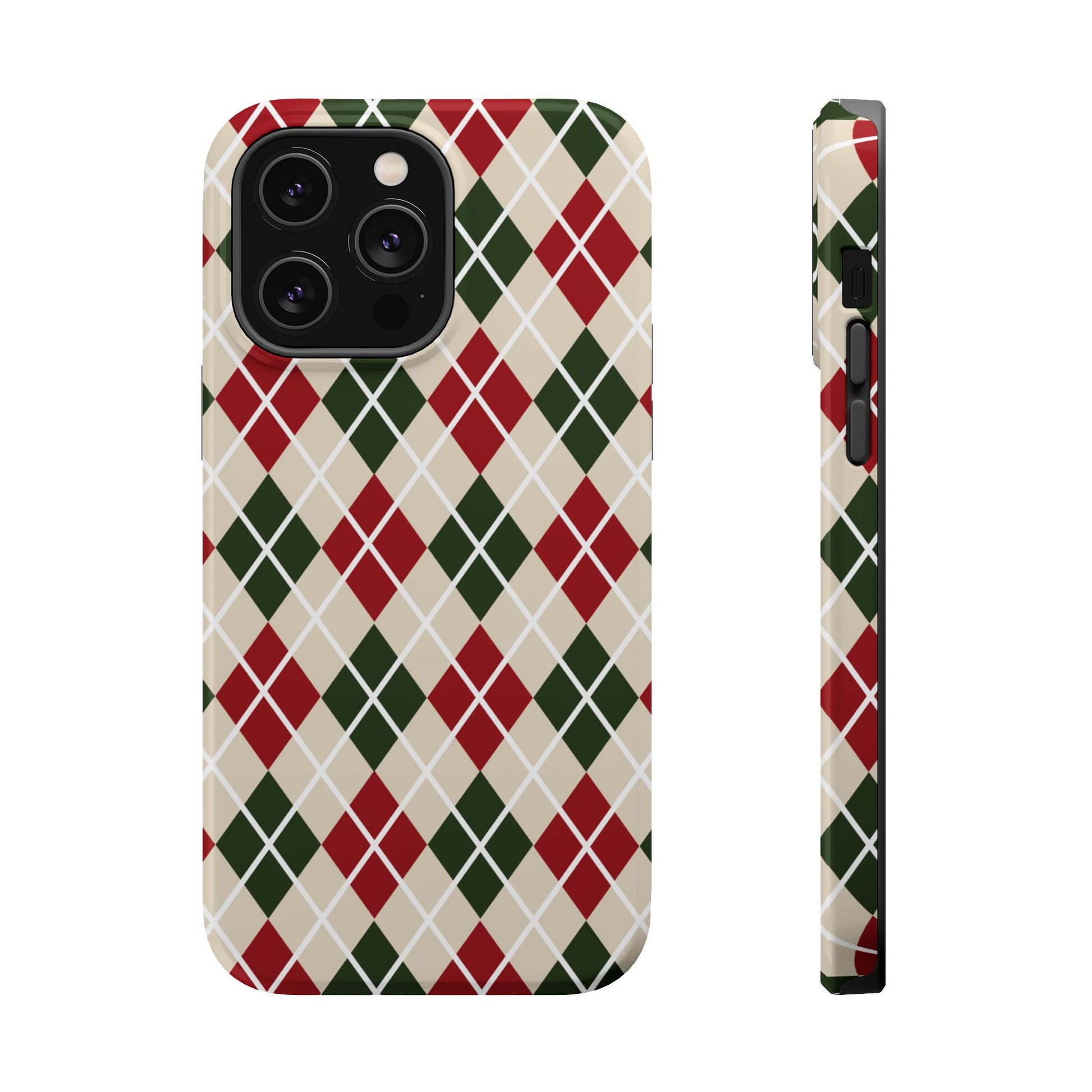 Merry Plaid iPhone Case - Aura Shell