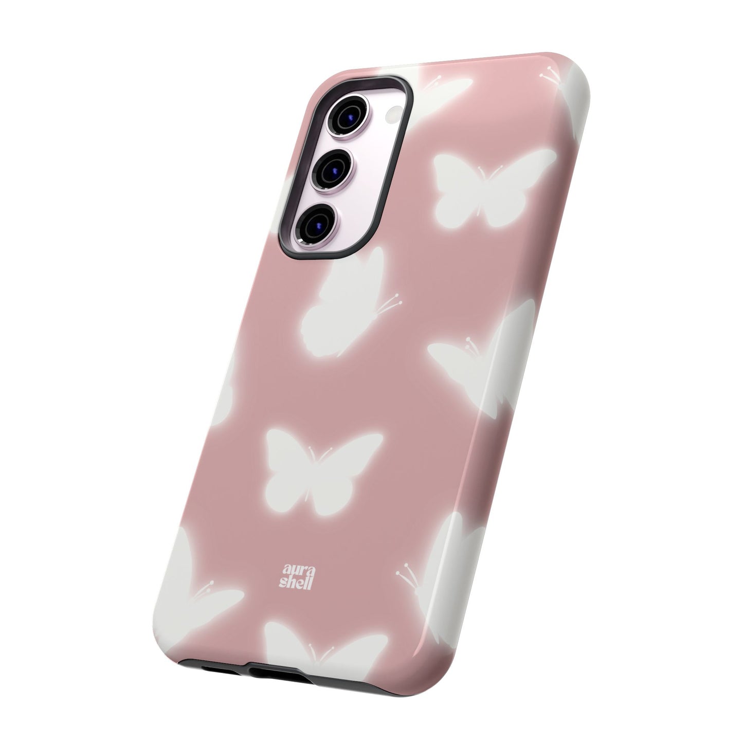 Butterflies in Blush Samsung Galaxy Case