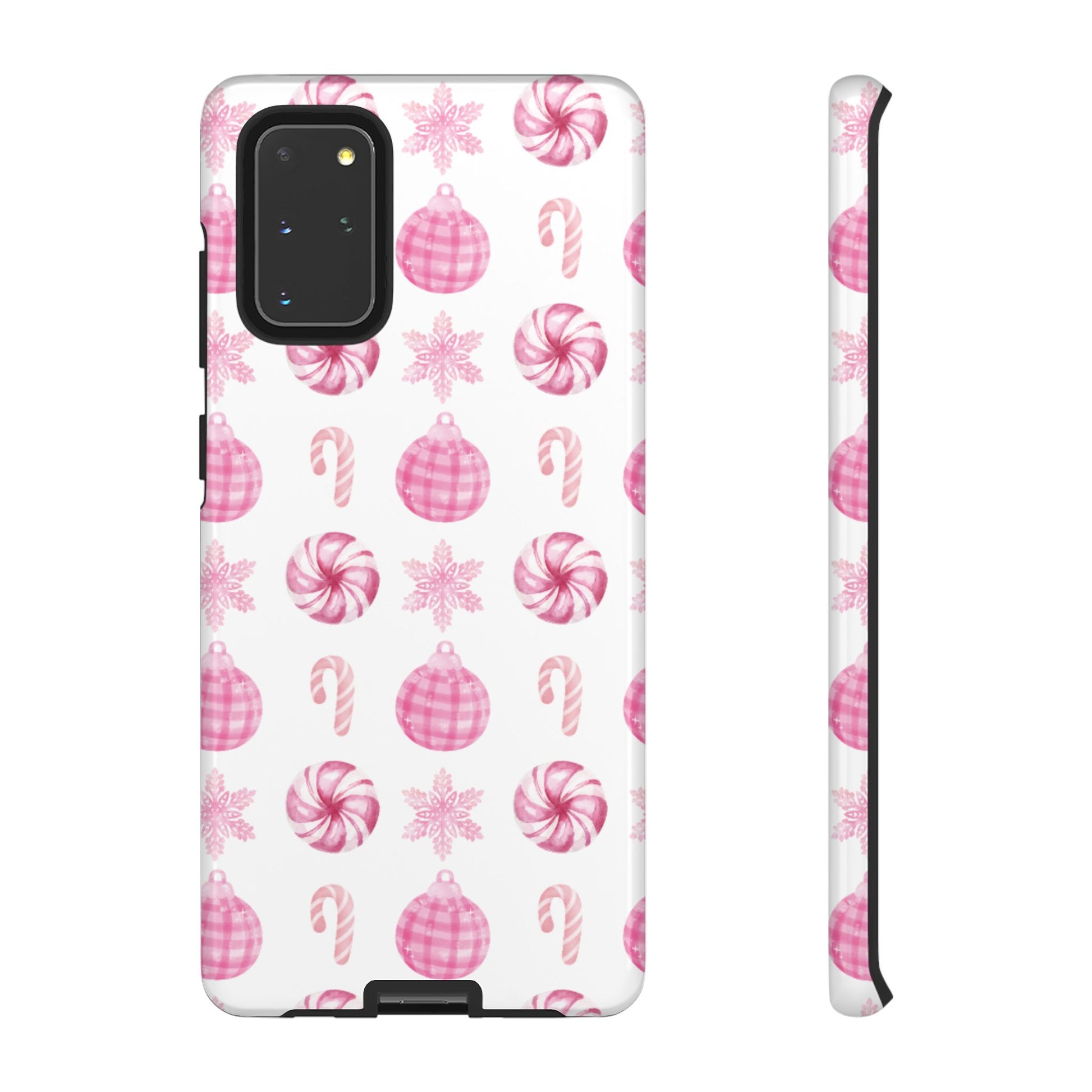 Pink Christmas Samsung Galaxy Phone Case - Aura Shell