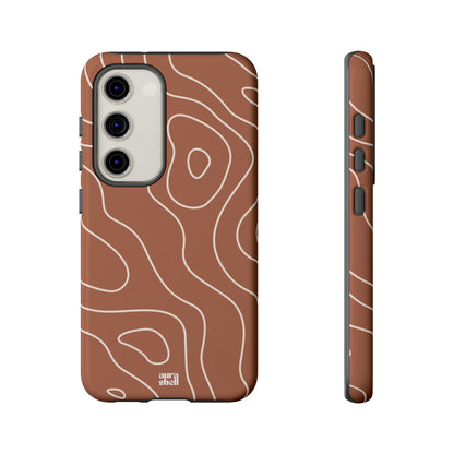 Minimalist in Terracotta Samsung Galaxy Case