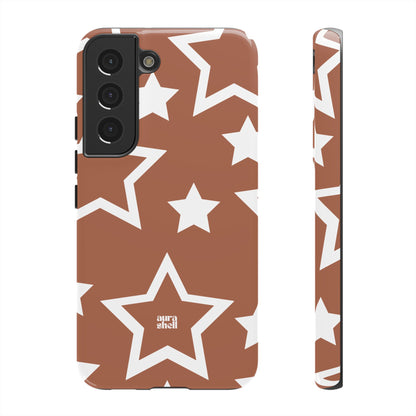 Stars in Terracotta Samsung Galaxy Case