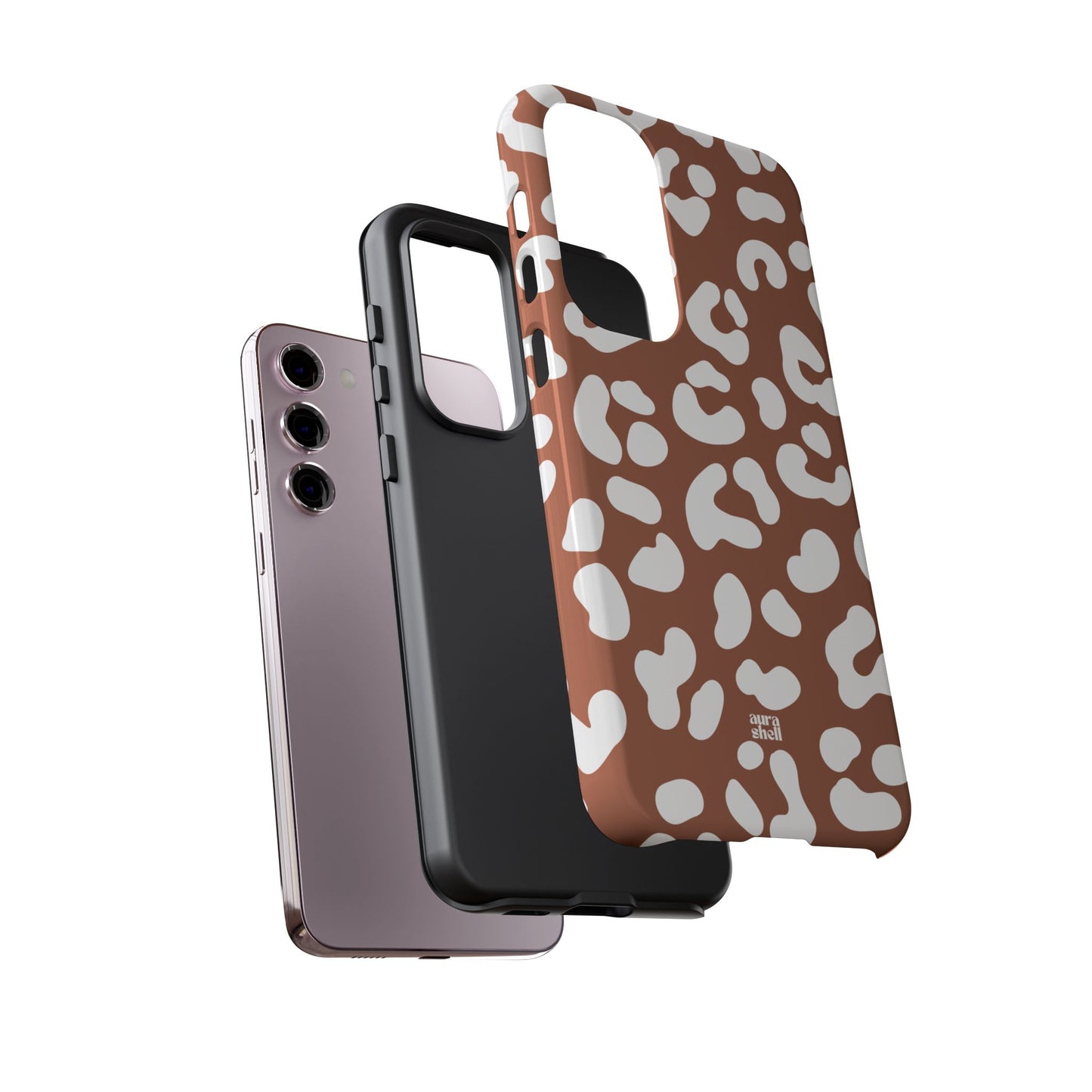 Cheetah Girl in Terracotta Samsung Galaxy Case