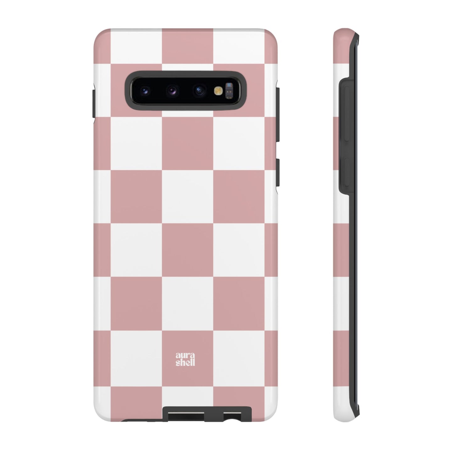 Checkers in Blush Samsung Galaxy Case