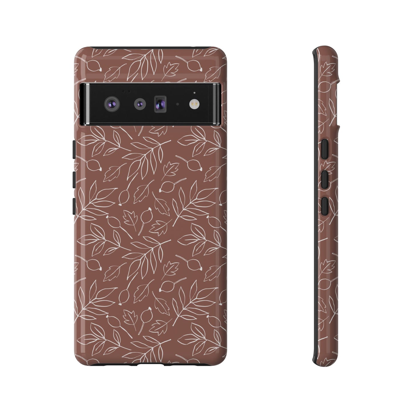 Falling Leaves in Hazelnut Mocha Google Pixel Case