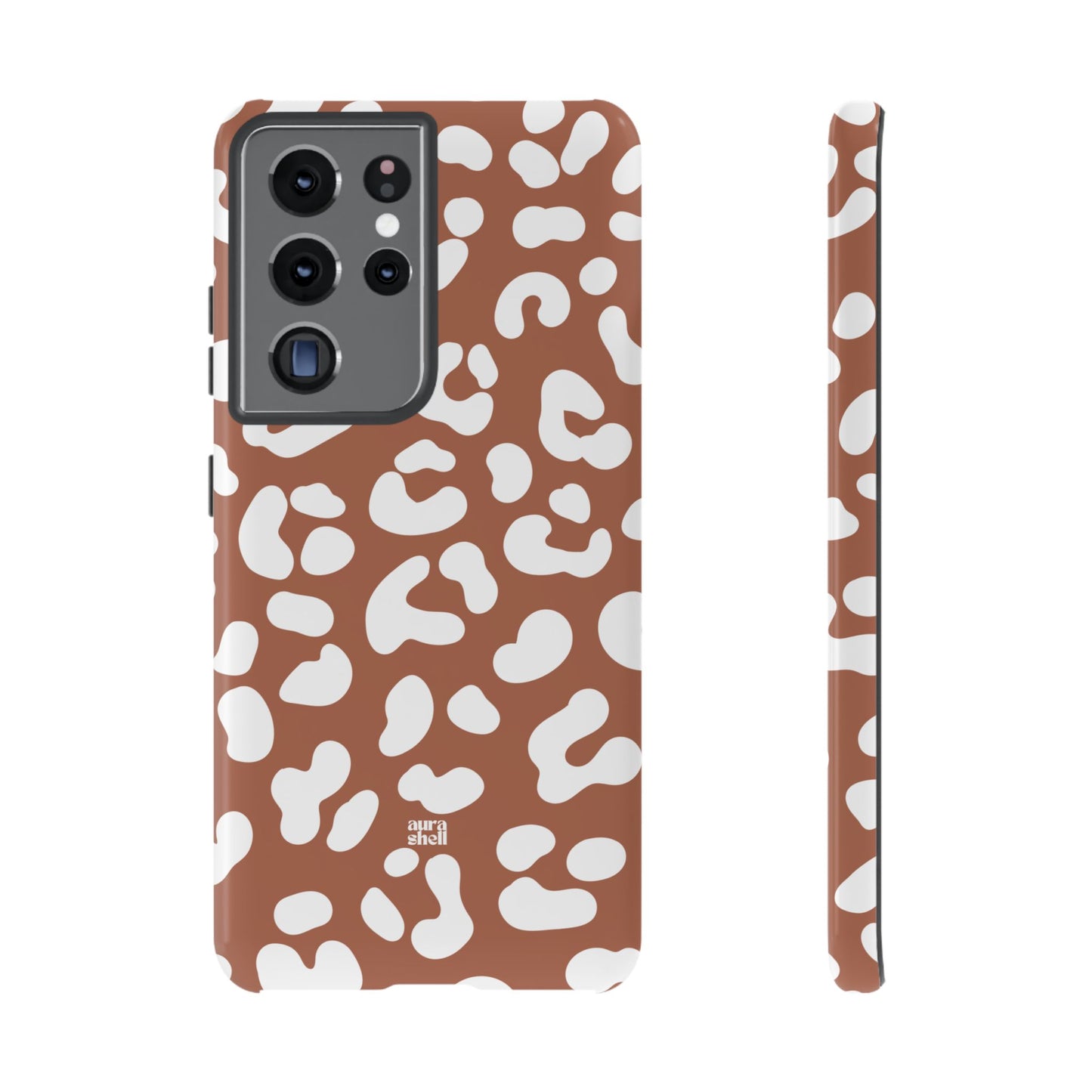 Cheetah Girl in Terracotta Samsung Galaxy Case