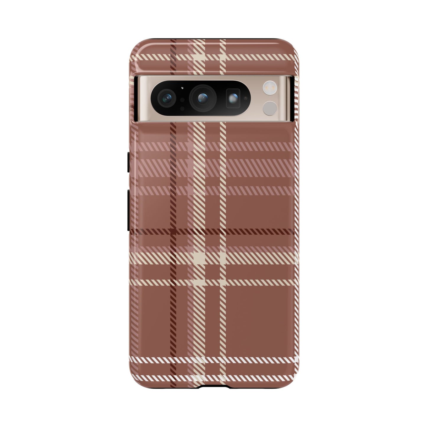 Plaid in Hazelnut Mocha Google Pixel Case