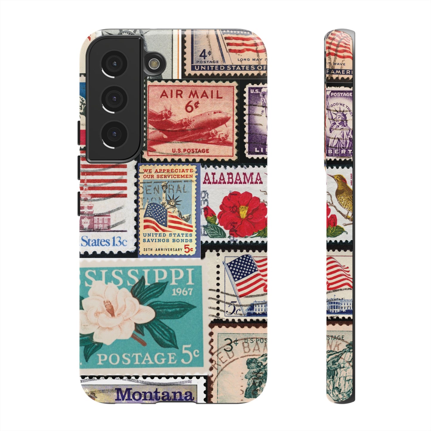 US Stamp Collection Samsung Galaxy Case