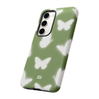 Butterflies in Matcha Samsung Galaxy Case