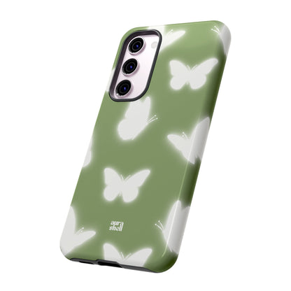 Butterflies in Matcha Samsung Galaxy Case