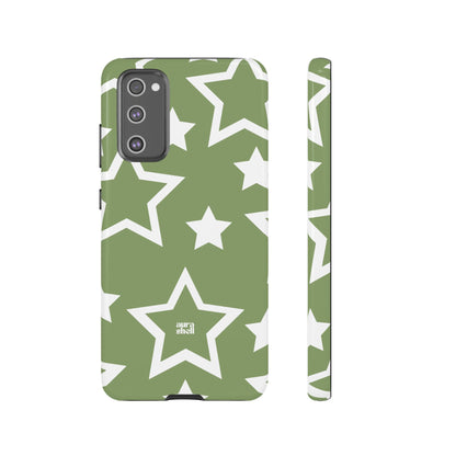 Stars in Matcha Samsung Galaxy Case