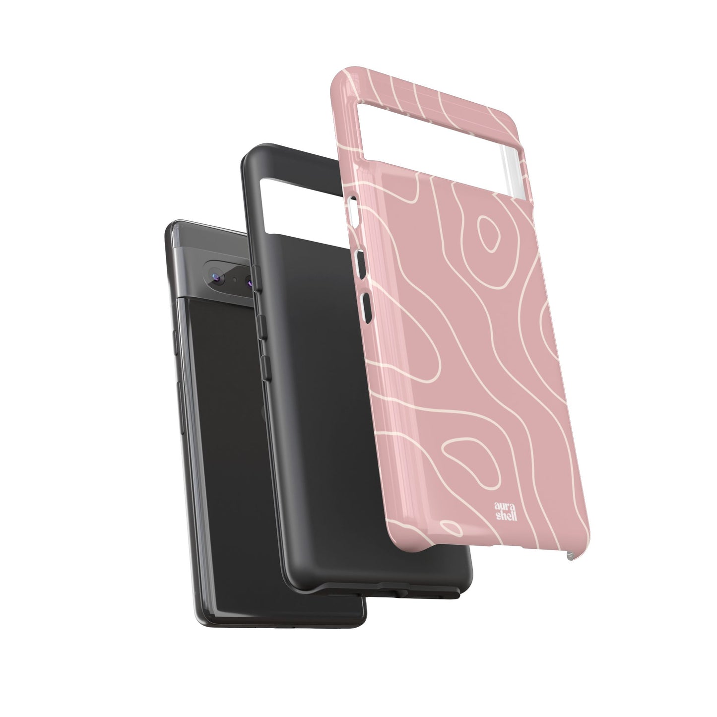 Minimalist in Blush Google Pixel Case