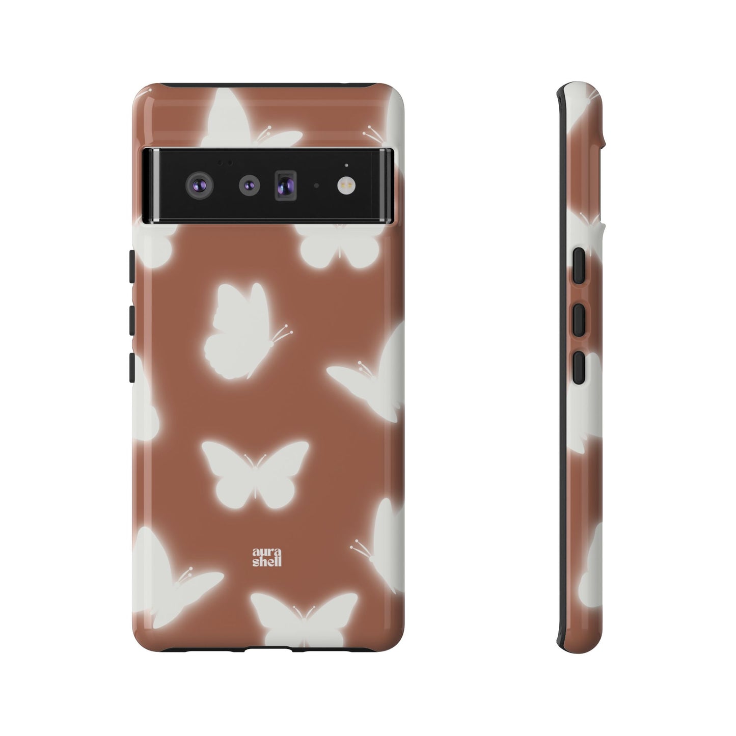 Butterflies in Terracotta Google Pixel Case