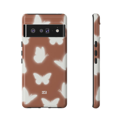 Butterflies in Terracotta Google Pixel Case