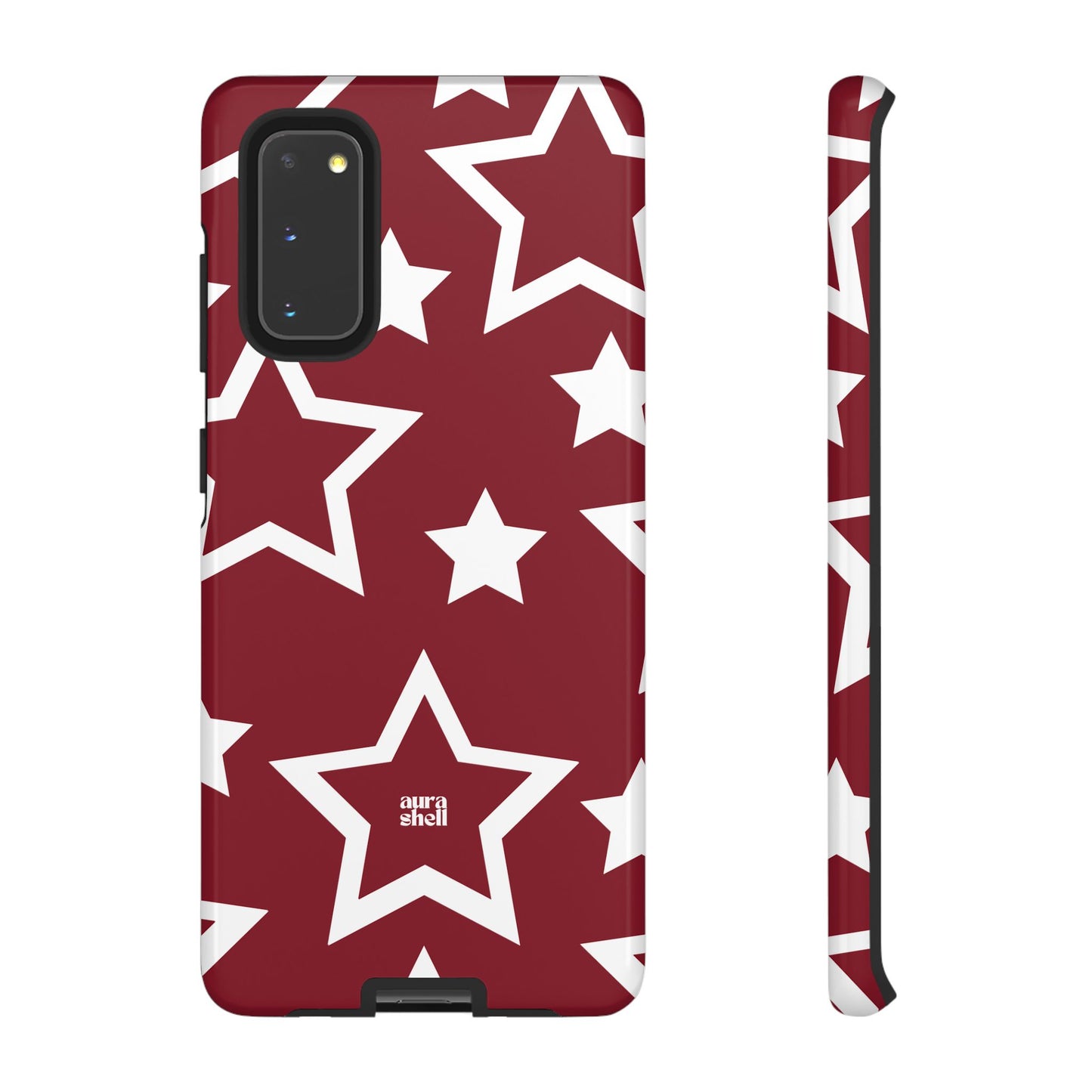 Stars in Red Wine Samsung Galaxy Case