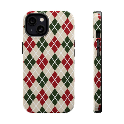 Merry Plaid iPhone Case - Aura Shell