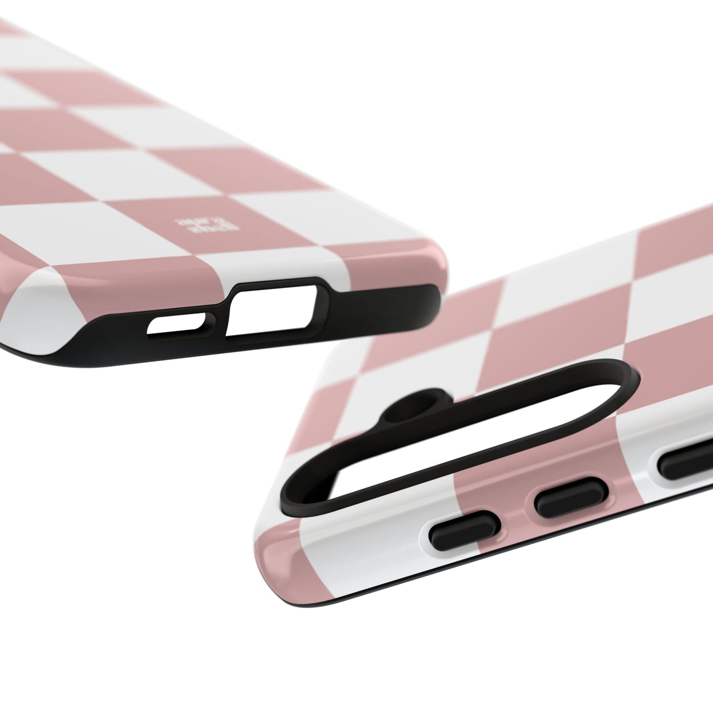 Checkers in Blush Samsung Galaxy Case