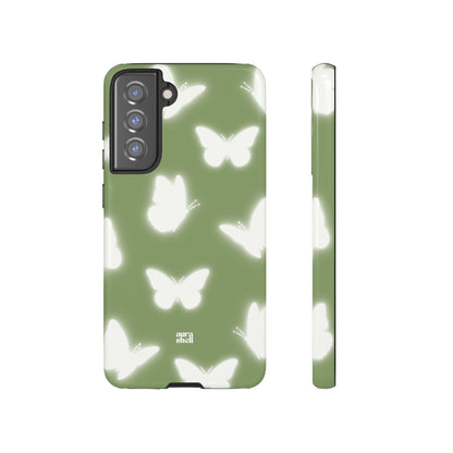 Butterflies in Matcha Samsung Galaxy Case