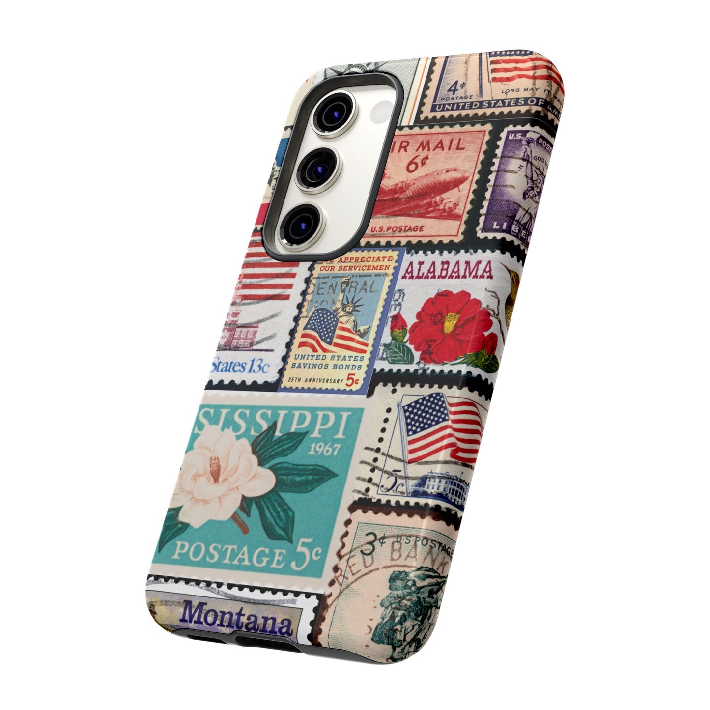 US Stamp Collection Samsung Galaxy Case