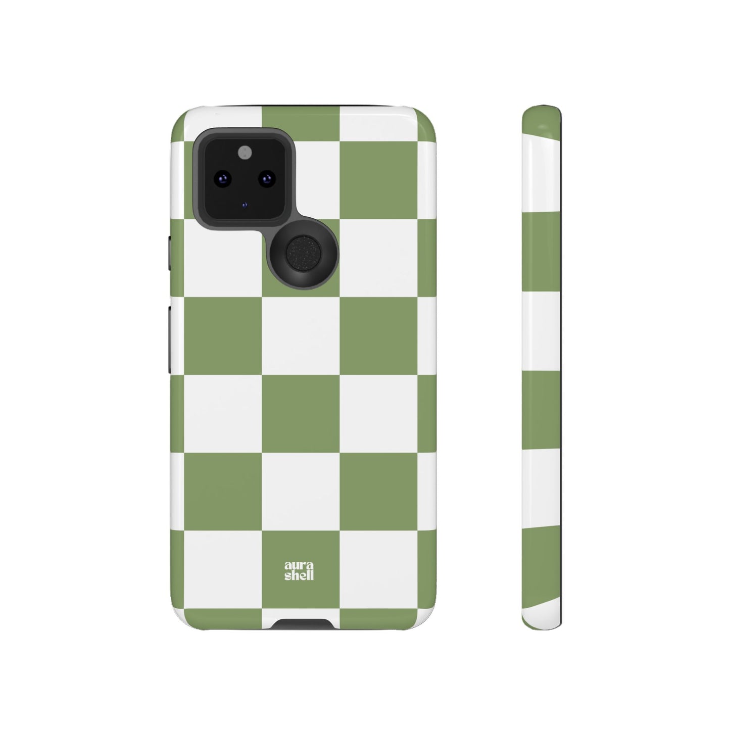 Checkers in Matcha Google Pixel Case