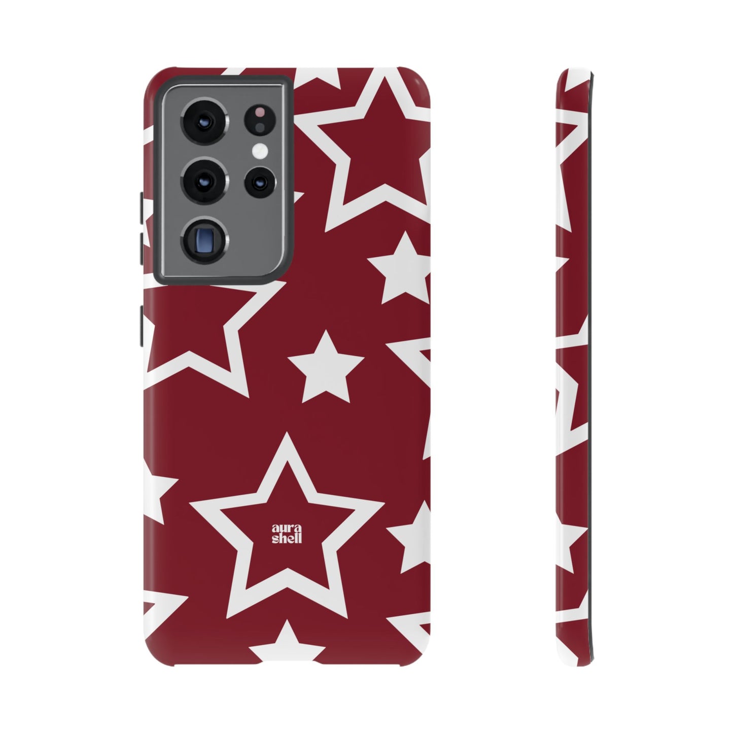 Stars in Red Wine Samsung Galaxy Case