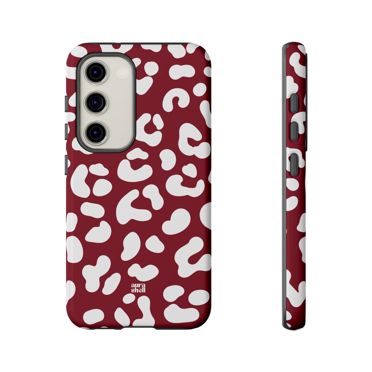 Cheetah Girl in Red Wine Samsung Galaxy Case