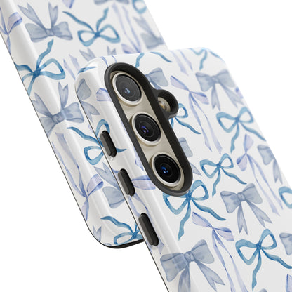 Blue Bows Samsung Galaxy Case