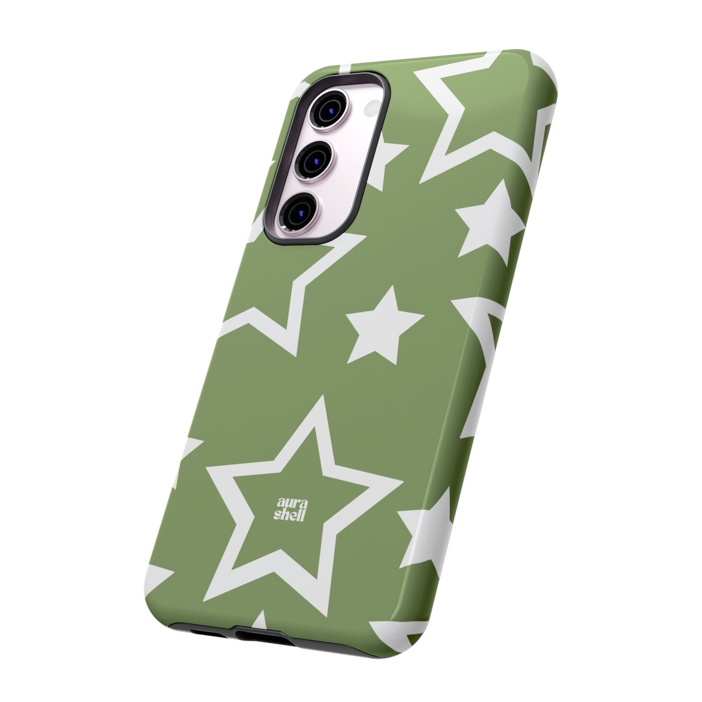 Stars in Matcha Samsung Galaxy Case