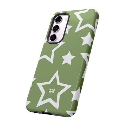 Stars in Matcha Samsung Galaxy Case