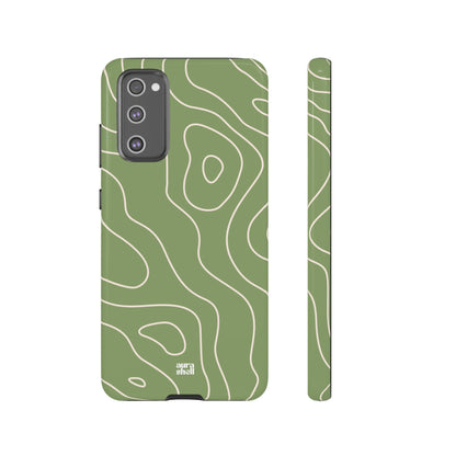 Minimalist in Matcha Samsung Galaxy Case