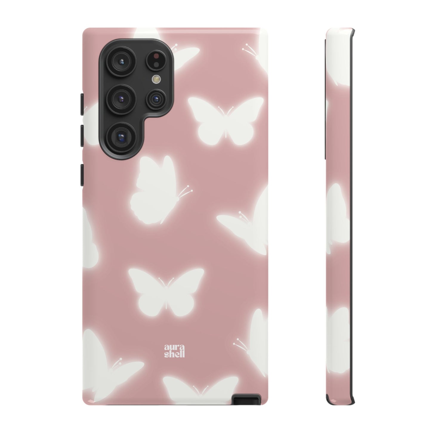 Butterflies in Blush Samsung Galaxy Case