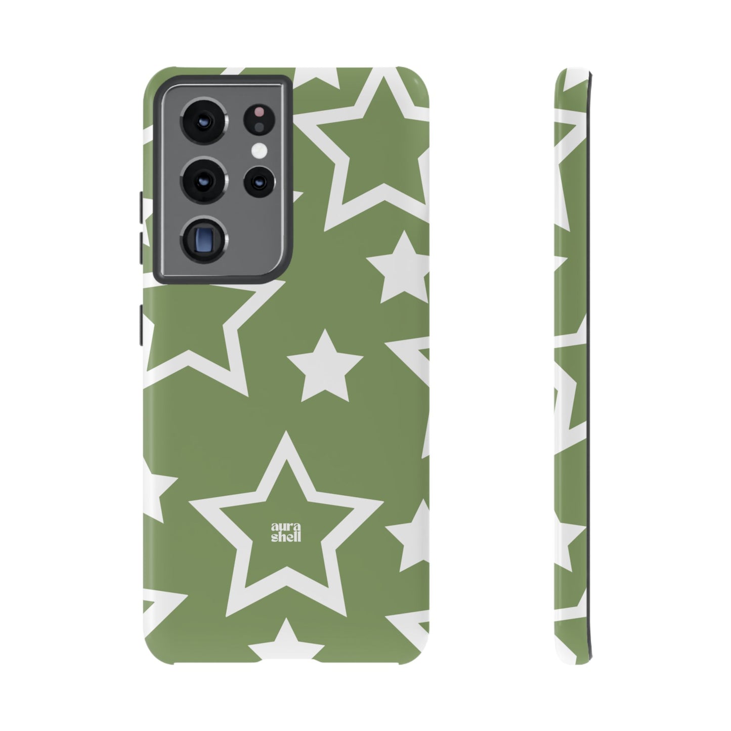 Stars in Matcha Samsung Galaxy Case