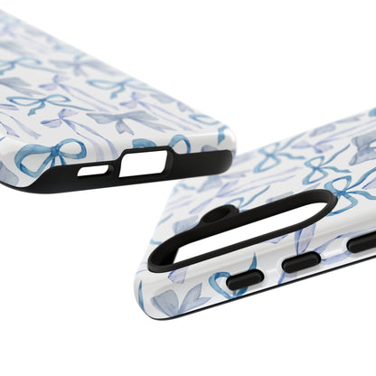 Blue Bows Samsung Galaxy Case