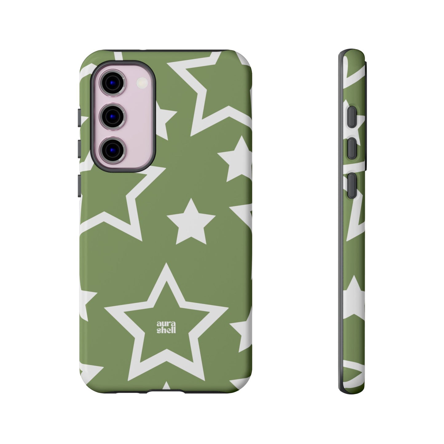 Stars in Matcha Samsung Galaxy Case