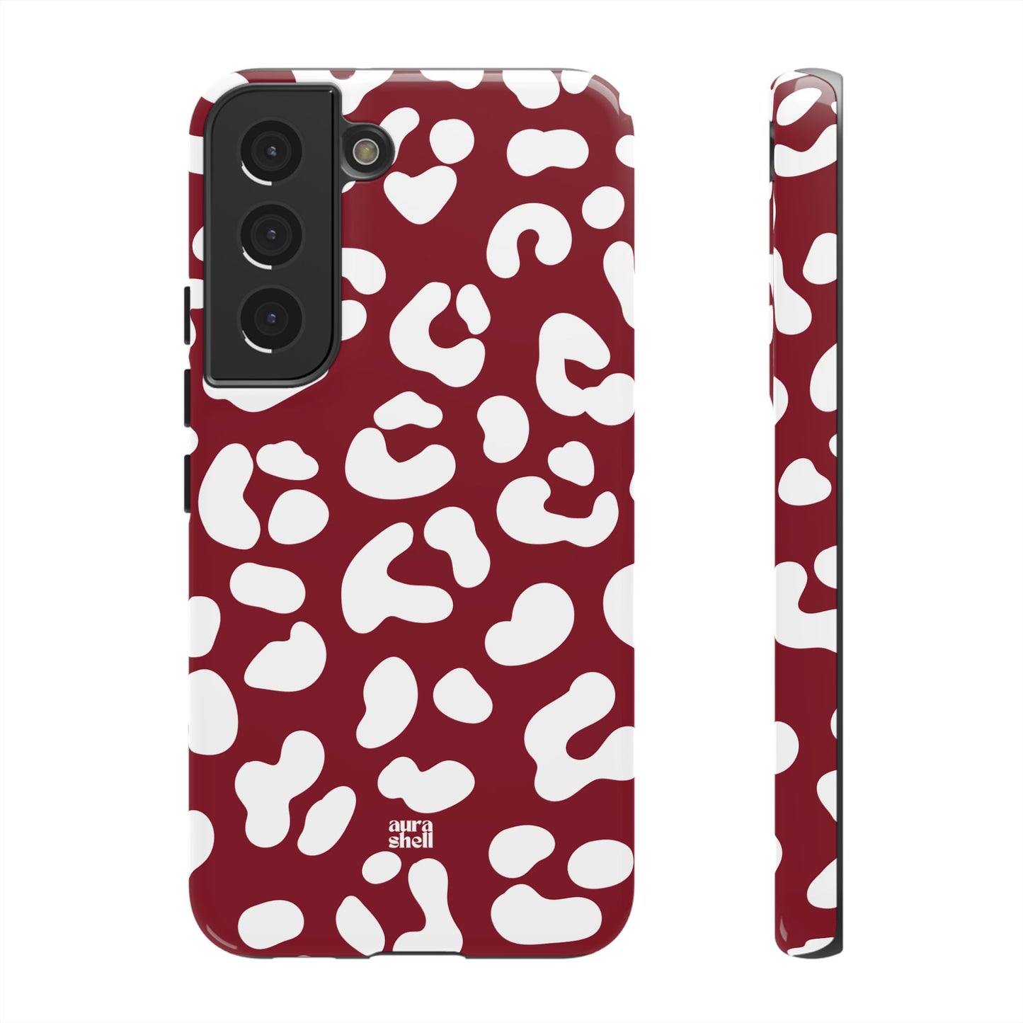 Cheetah Girl in Red Wine Samsung Galaxy Case